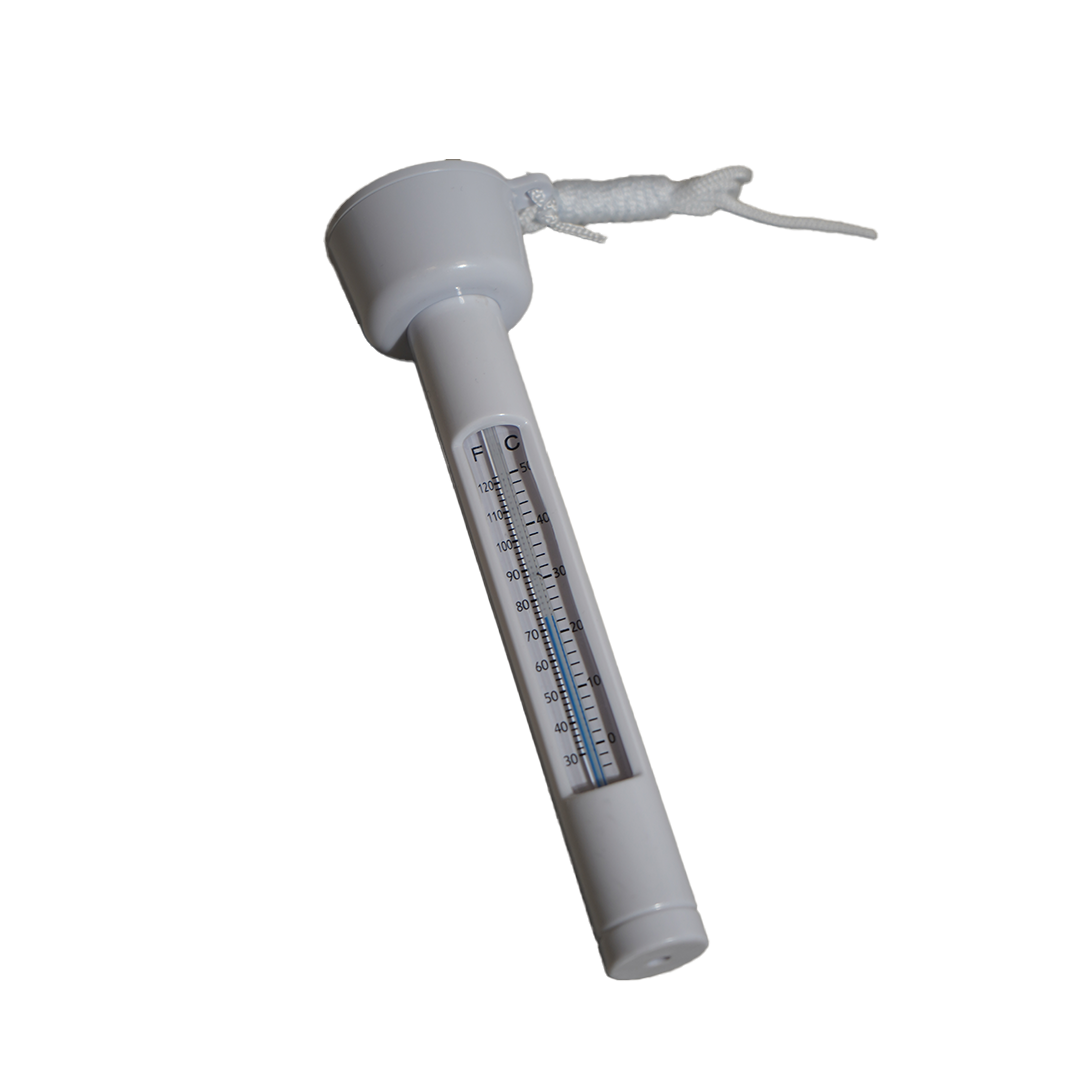 Flytende termometer for isbad fra Bast Sauna, viser faktisk vanntemperatur